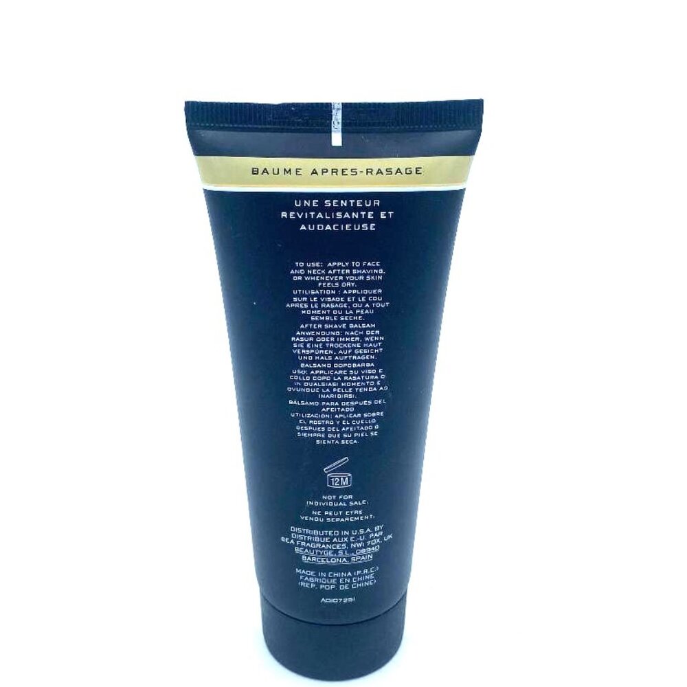 NWOT-Liz Claiborne Curve Black Men Aftershave Balm Size 3.4 oz New -SEALED - Picture 3 of 3